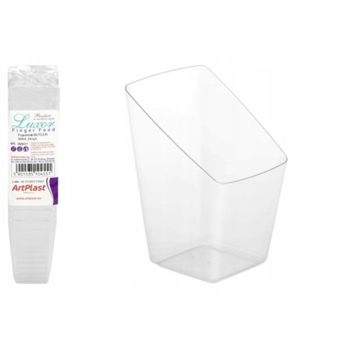 POJEMNIK PUCHAREK 24x 50 ml na desery bankietówki przekąski galaretka LODY