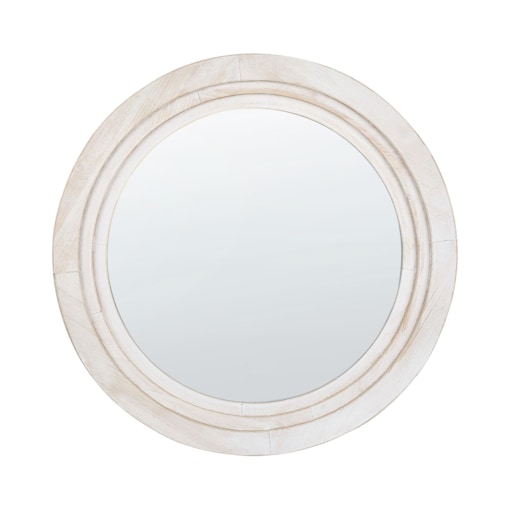 Lustro ścienne DELICIAS 60 cm 60 cm Złamana biel