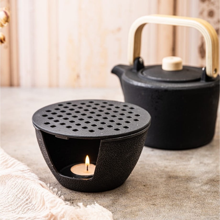 Podgrzewacz żeliwny do zaparzaczy dzbanków KINGHOFF