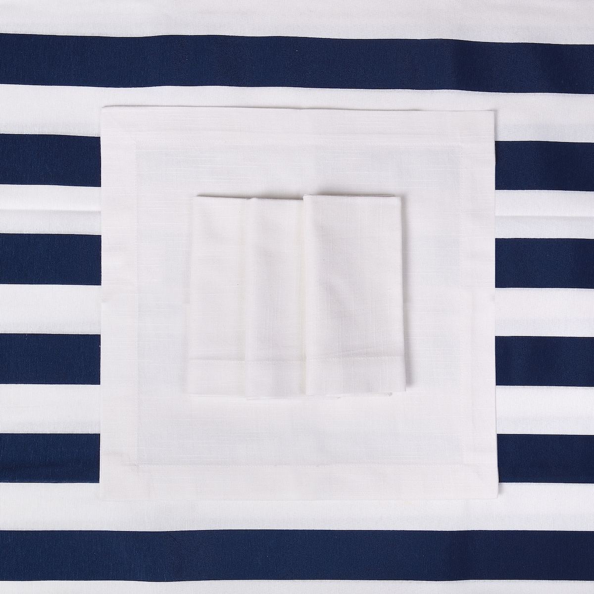 Serwetki Classic White Panama – 40 × 40 cm – komplet 6 szt.