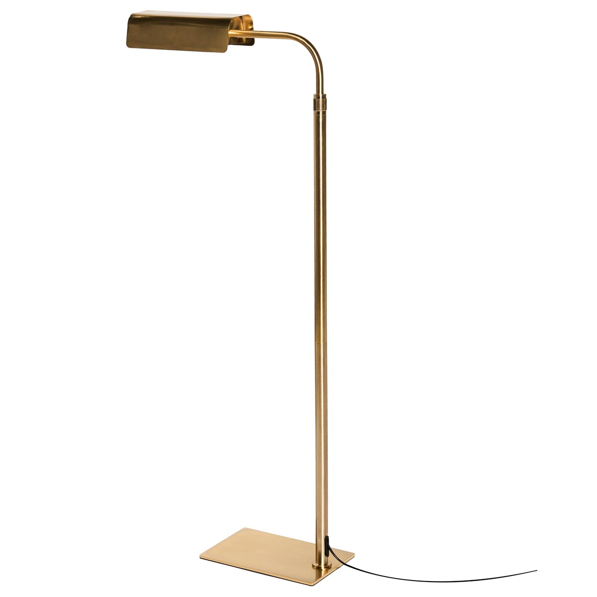 Lampa podłogowa DERWENT Metal Złoty