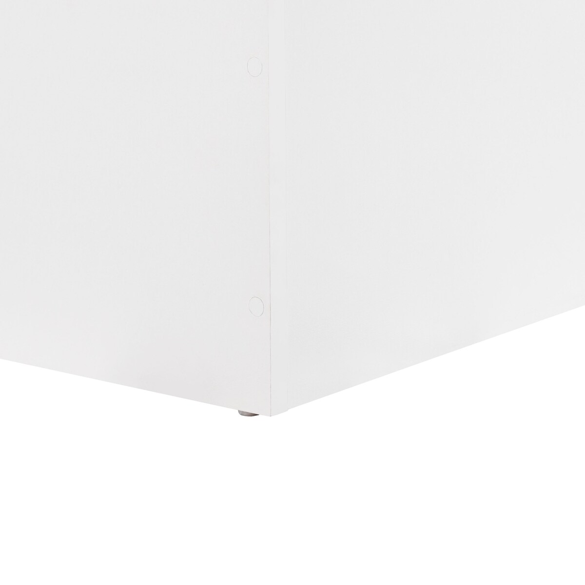 Łóżko z pojemnikiem ROUVILLERS Biały 90 x 200 cm