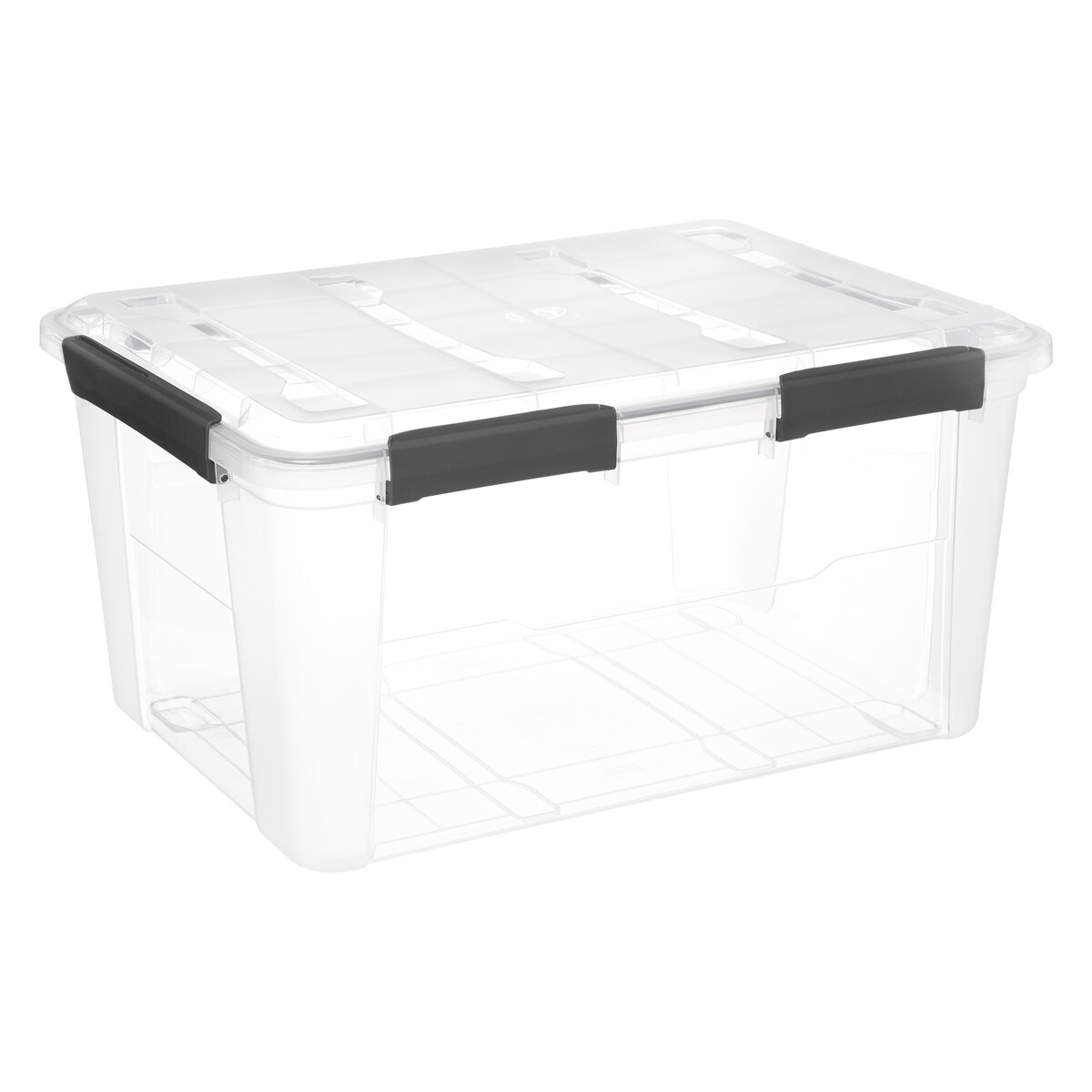 Plastikowy pojemnik z pokrywą, 75 l , 64 x 48 x 33,5 cm