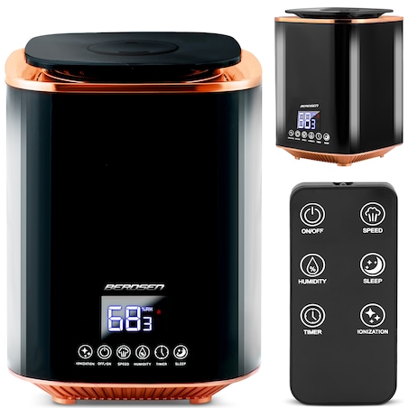 Nawilżacz powietrza ultradźwiękowy jonizator aroma Berdsen