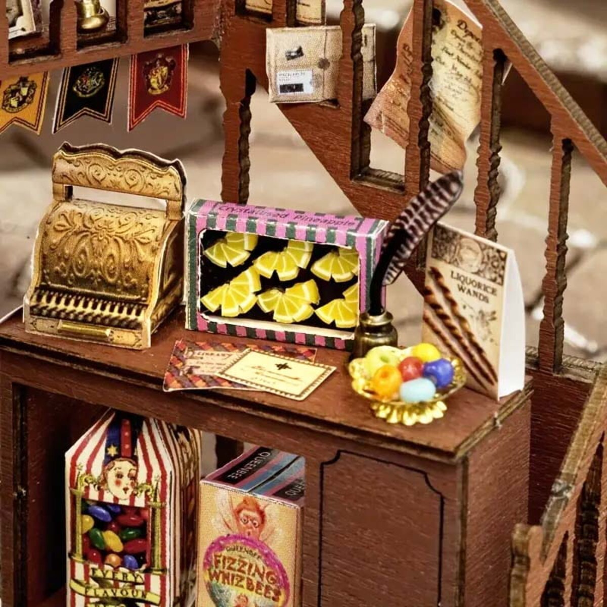 Miniaturowy domek - Sklepik na Pokątnej