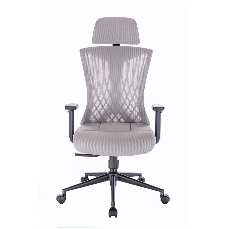 FOTEL BIUROWY ERGONOMICZNY AVERY JASNOSZARY