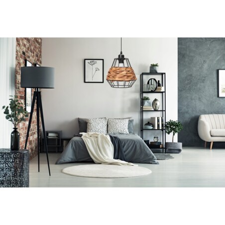 Lampa Wisząca Sufitowa Natural Pleciona E27 Boho