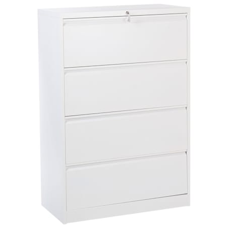 Szafka biurowa metalowa biała HALITE