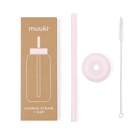 MUUKI słomka do butelki 720 ml, Marshmallow