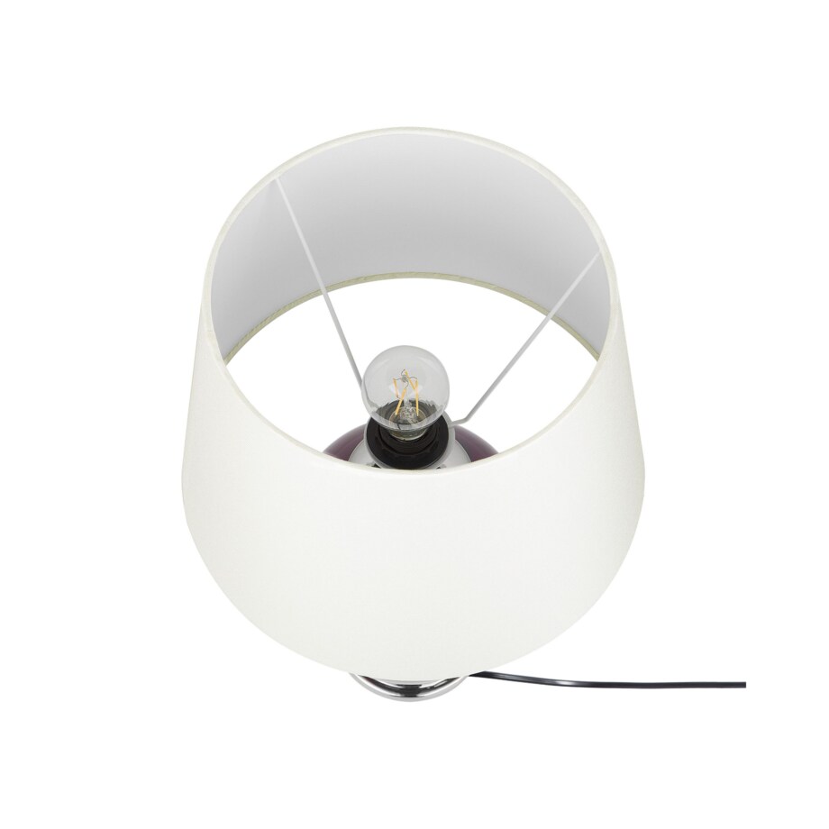 Lampka nocna ceramiczna fioletowa BRENTA