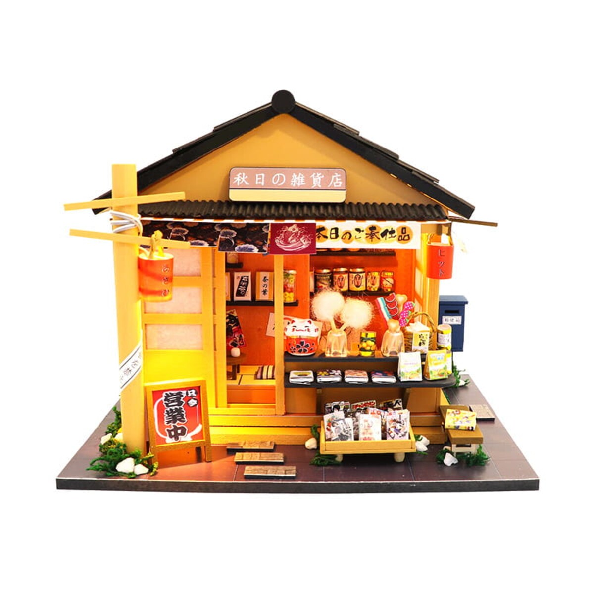 Miniaturowy domek DIY - Sklepik w Tokio