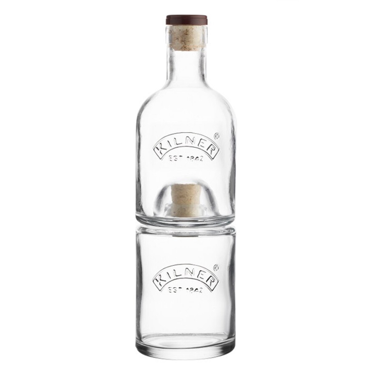 Zestaw 2 butelek do przechowywania, 330-350 ml, Kilner