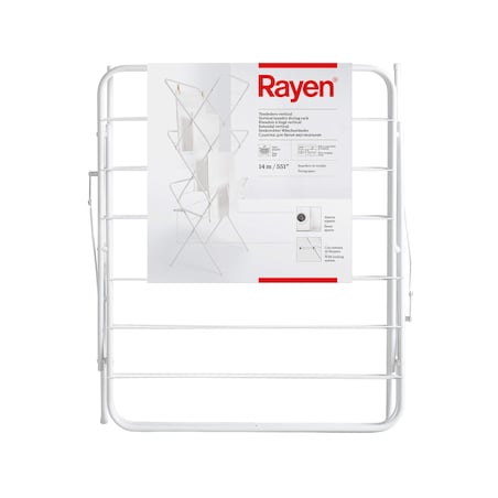 Pionowa suszarka na pranie Rayen - Biały