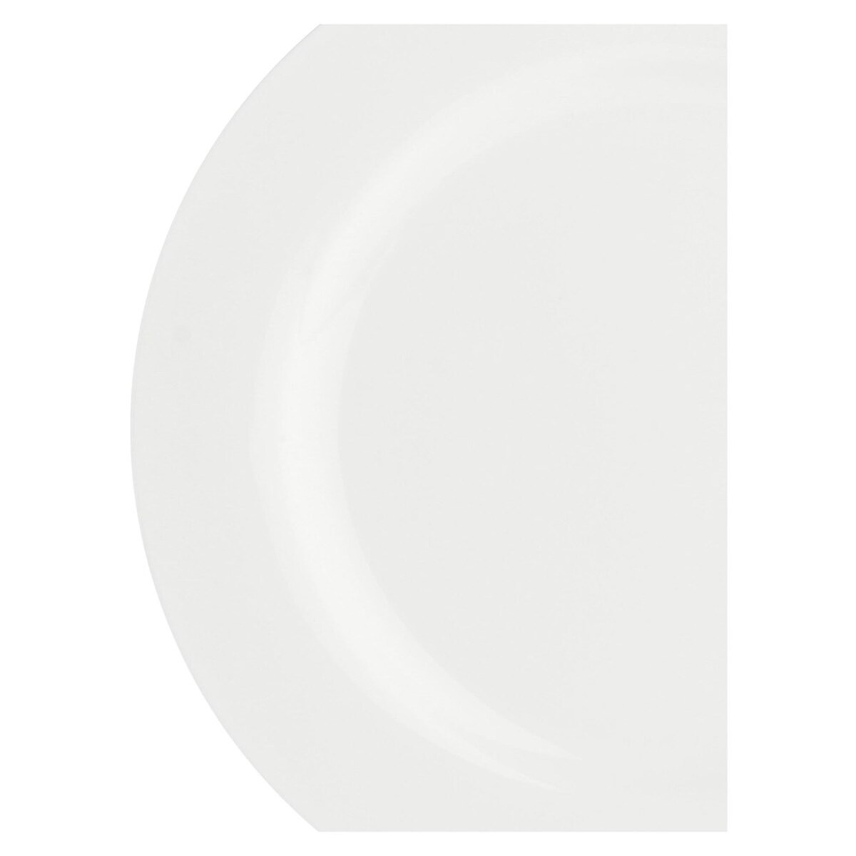 Zestaw 2 pater okrągłych z rantem Essenziale - Biały, 30 cm