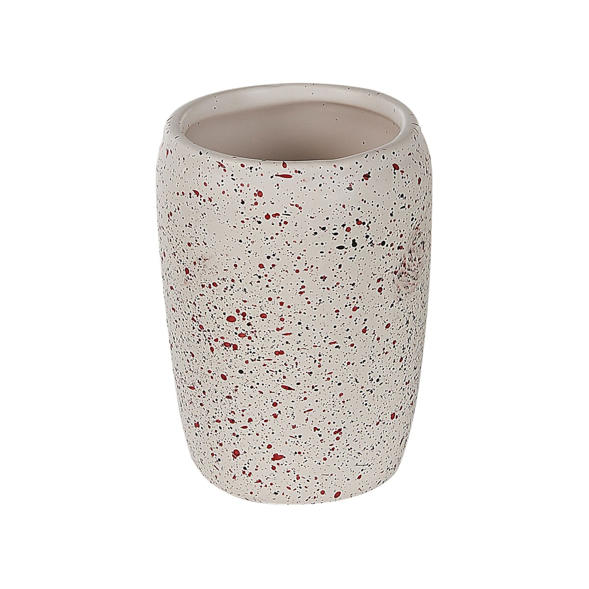 6-częściowy zestaw akcesoriów łazienkowych ceramiczny biały PALMILLA