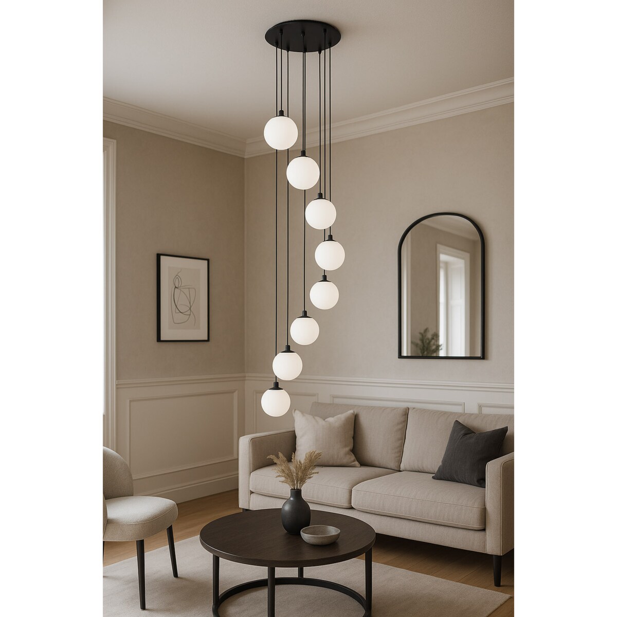 Lampa wisząca K-5552 z serii ASPEN