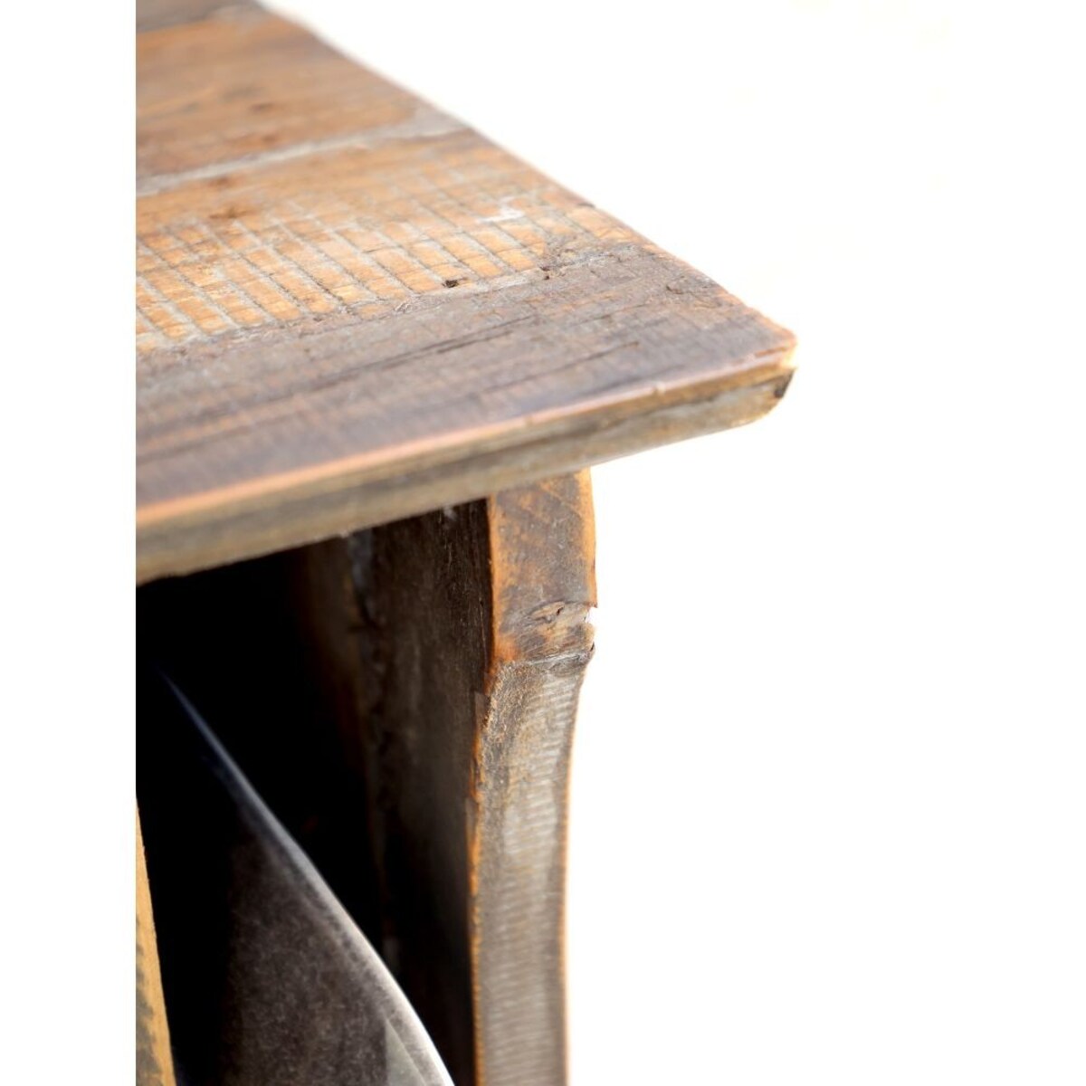 Szafka wisząca na talerze, postarzana 80 cm