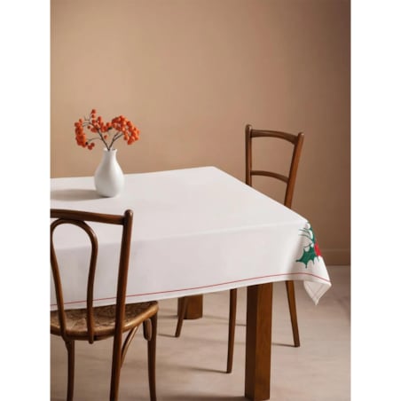 Obrus świąteczny - drzewko świąteczne ramka - 100x100