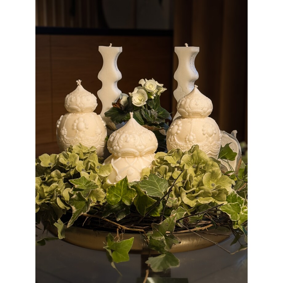 VERKOI Świeca Ozdobna Baroque