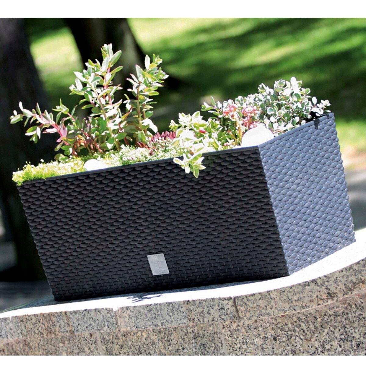 Doniczka Donica Korytko Ratanowe Na Taras Ogród Balkon Rato Case 17L