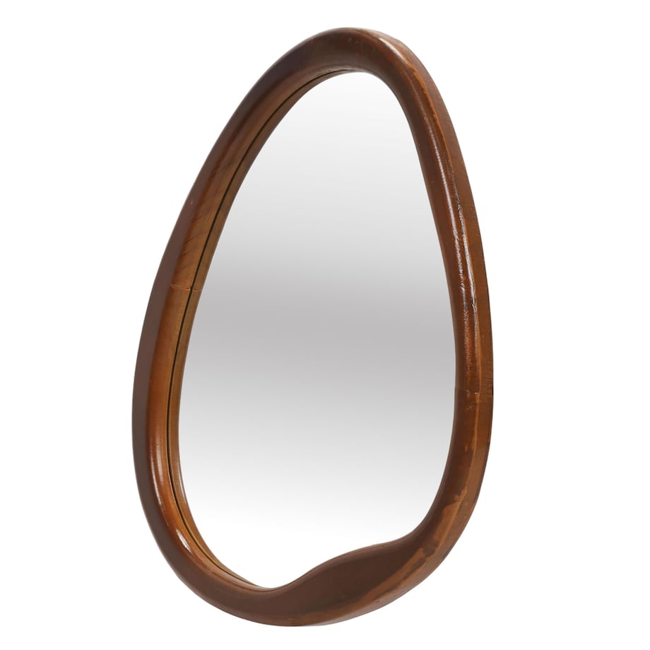 Dekoracyjne lustro ścienne, 32 x 36 cm