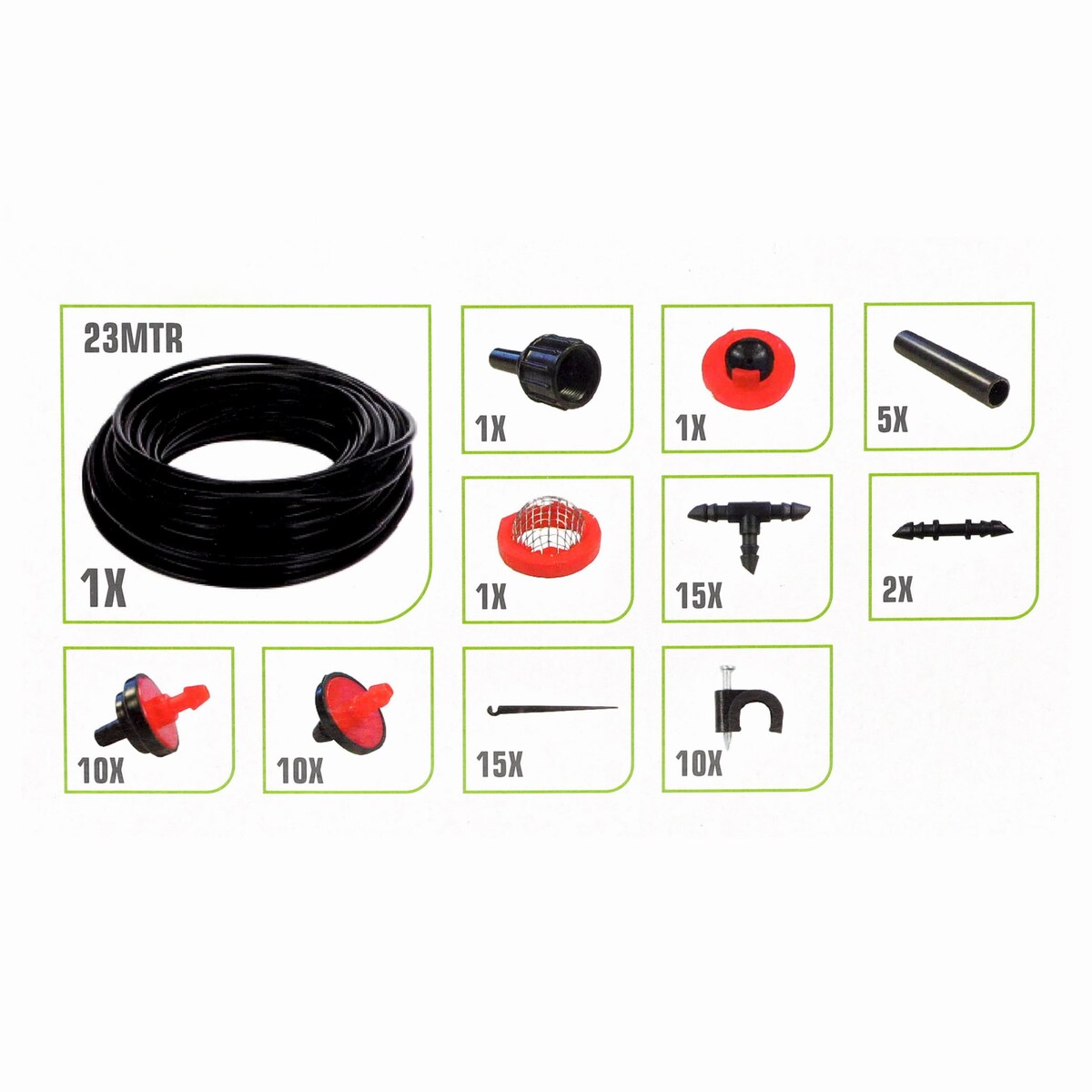 System nawodnienia, dł. 23 m