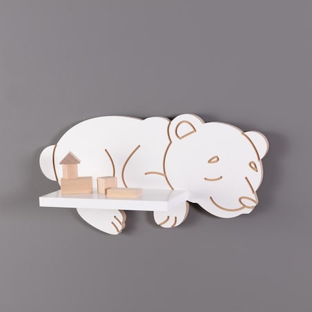 Półka Sleeping Bear 48x14x25cm, 48 x 14 x 25 cm