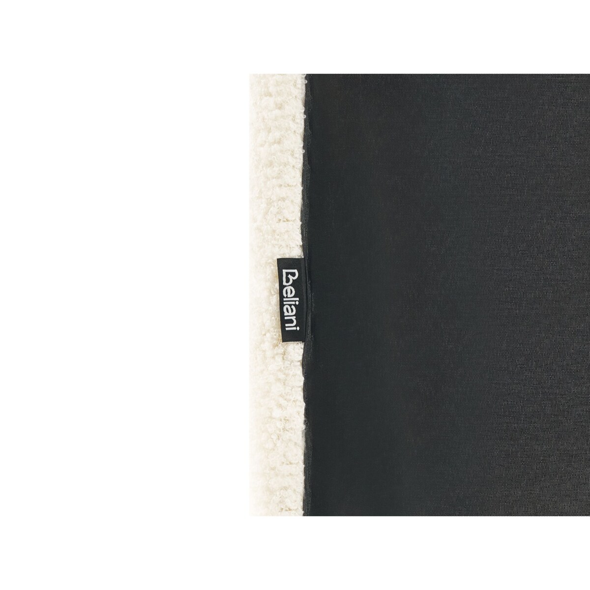 Łóżko dziecięce Chmurka Boucle BELLEVUE 90 x 200 cm Złamana biel