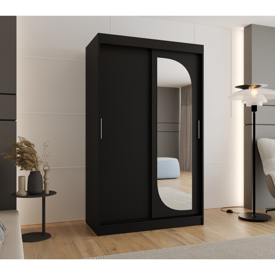 Szafa przesuwna LUCY 120 czarny