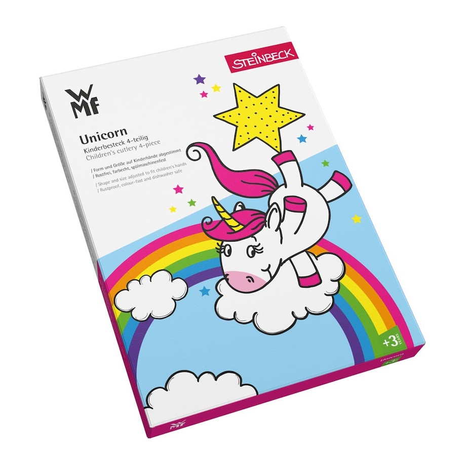 Zestaw sztućców dla dzieci Jednorożec, WMF