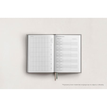 AKADEMICKI PLANNER KSIĄŻKOWY. Floral Vintage