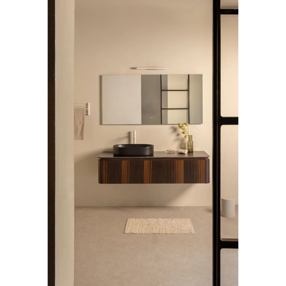 Komoda łazienkowa z kamiennym blatem Lavena 160 cm