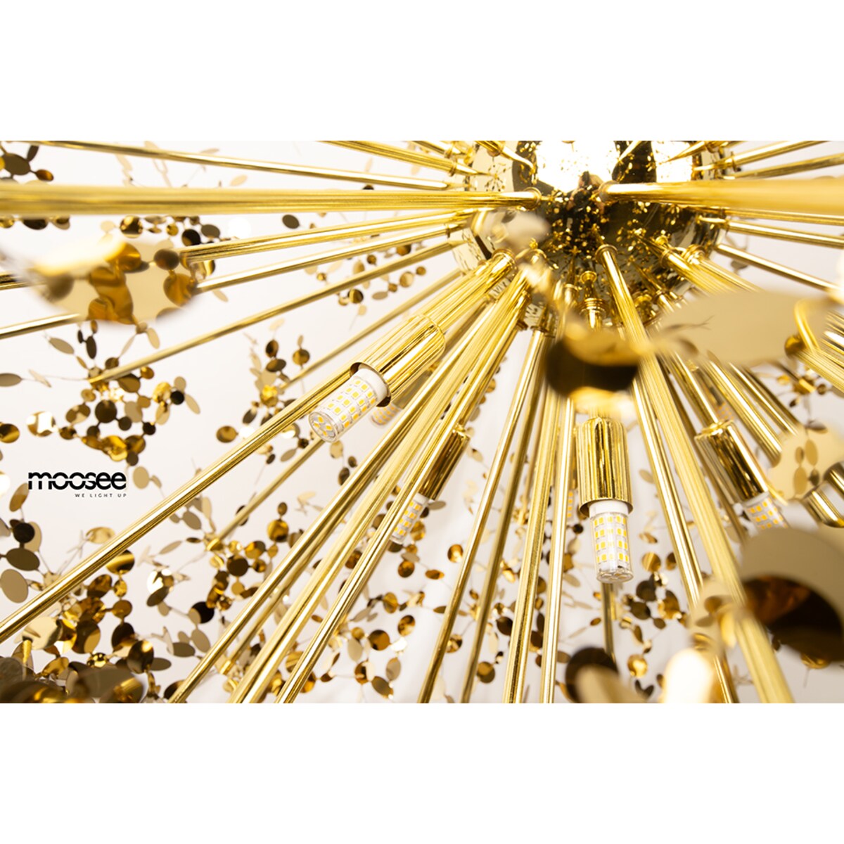 MOOSEE lampa wisząca MONETE 50 złota