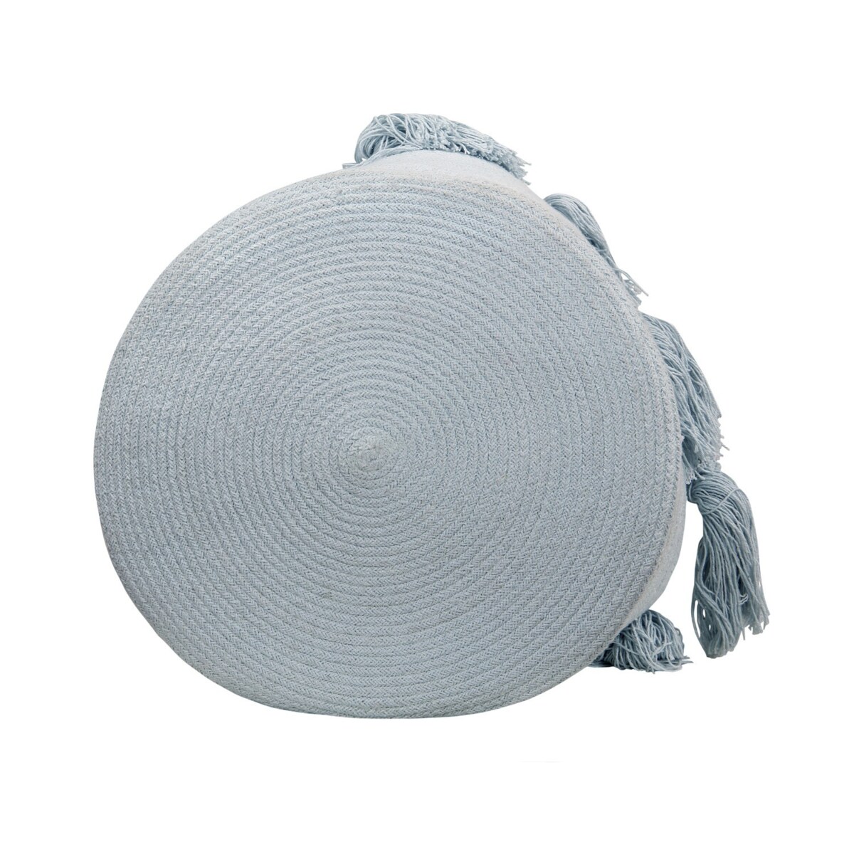 Kosz Basket Tassels Soft Blue