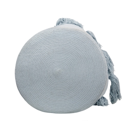 Kosz Basket Tassels Soft Blue