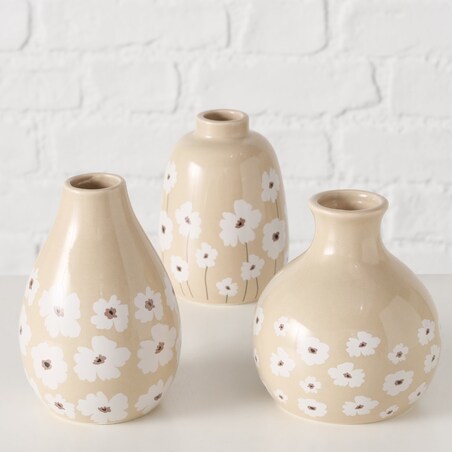 Wazon ceramiczny w kwiaty CANEA