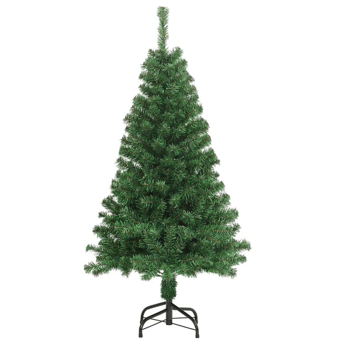 vidaXL Sztuczna choinka o grubych gałązkach, zielona, 150 cm, PVC