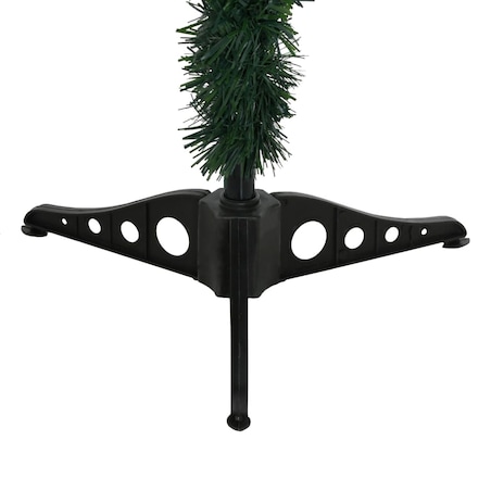 vidaXL Sztuczna, oszroniona choinka, lampki, bombki i szyszki, 150 cm