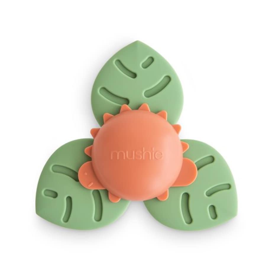 Mushie Zabawka z Przyssawką Spinner dla Niemowlaka Dino