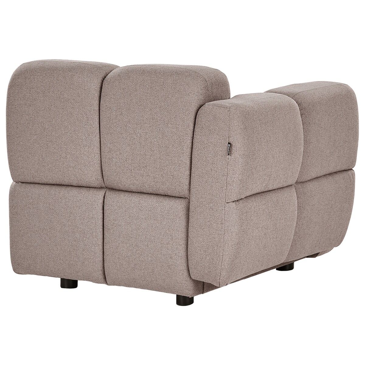 Sofa modułowa dla 2 osób MAKSABERG Beżowoszary