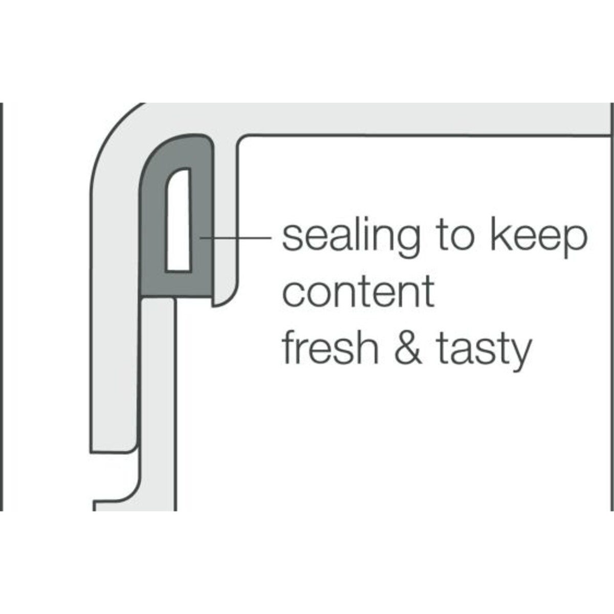 Lunchbox Take a Break midi biały 107632030600