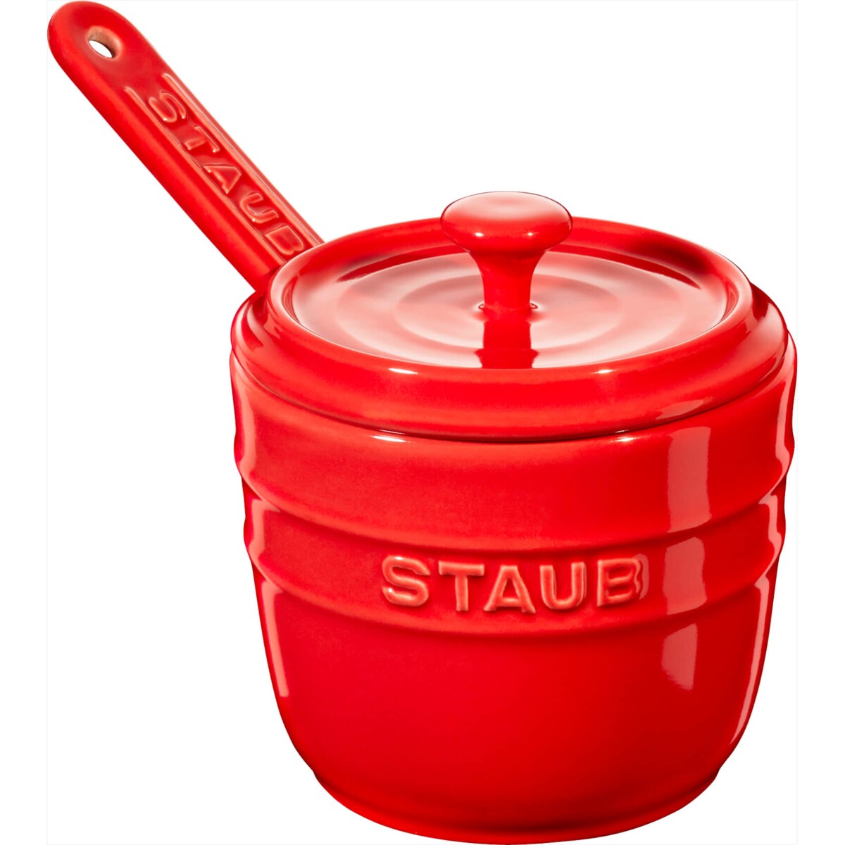 Pojemnik na sól z łyżeczką Staub - 250 ml, Czerwony