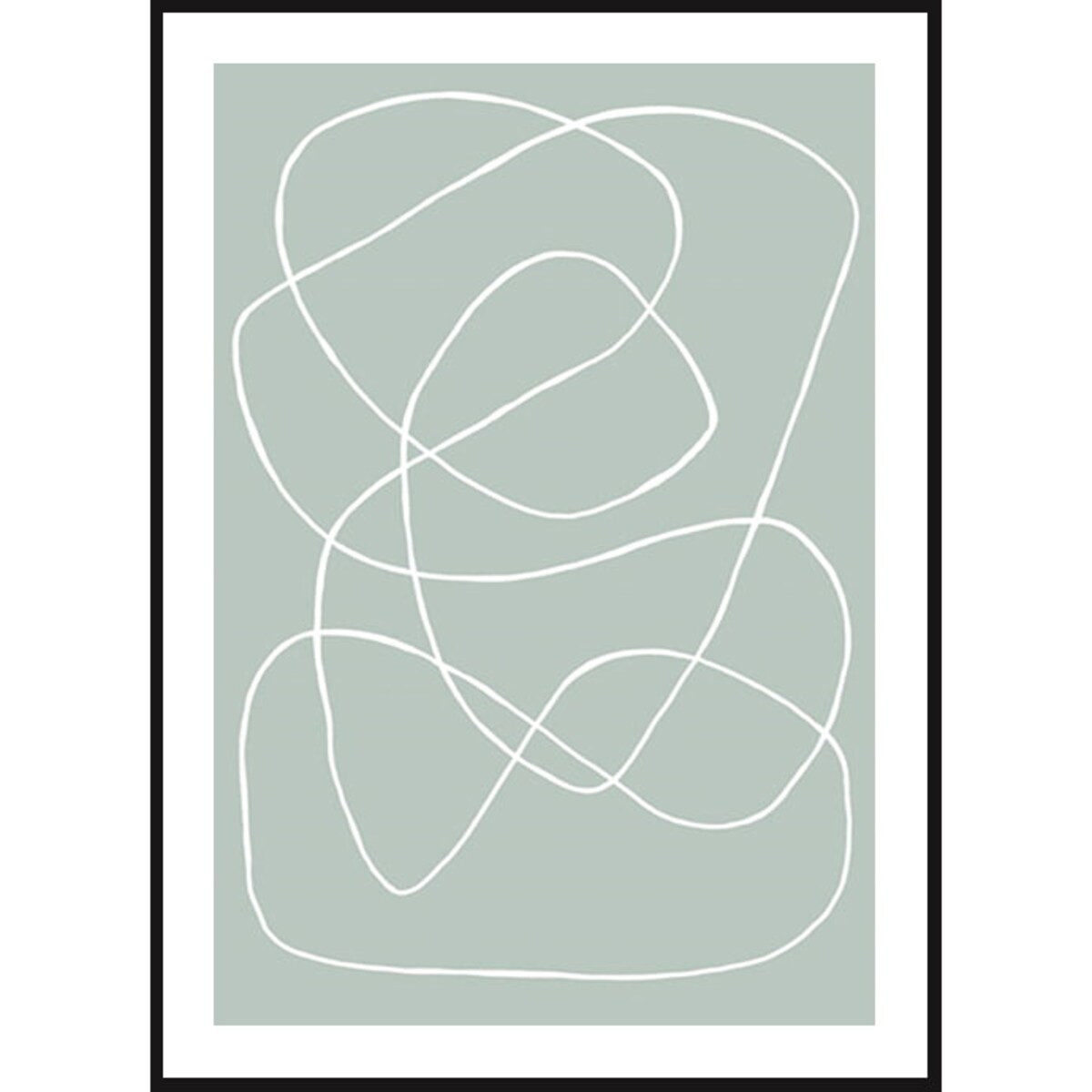 Poster Story, Plakat, Obraz - Biała Linia, wymiary 50 x 70 cm