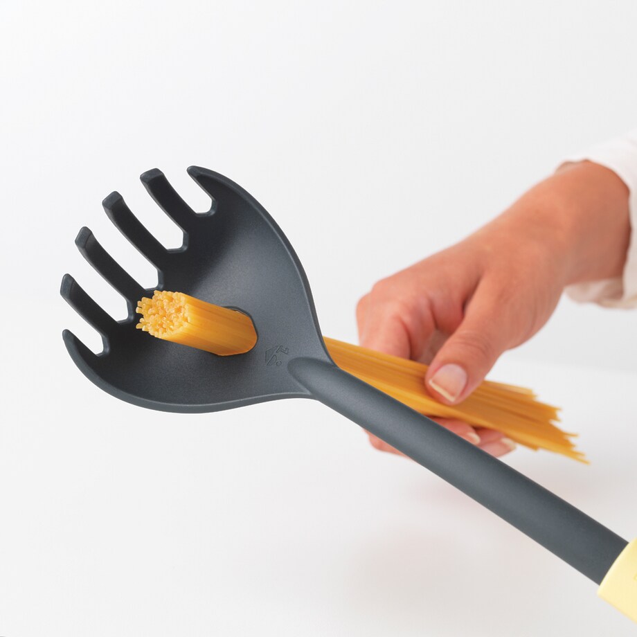 Łyżka do spaghetti z miarką Tasty+ waniliowa 122705