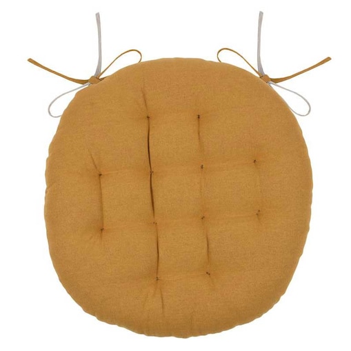 Poduszka na krzesło dwukolorowa DUO, 100% bawełny, 38 x 38 cm