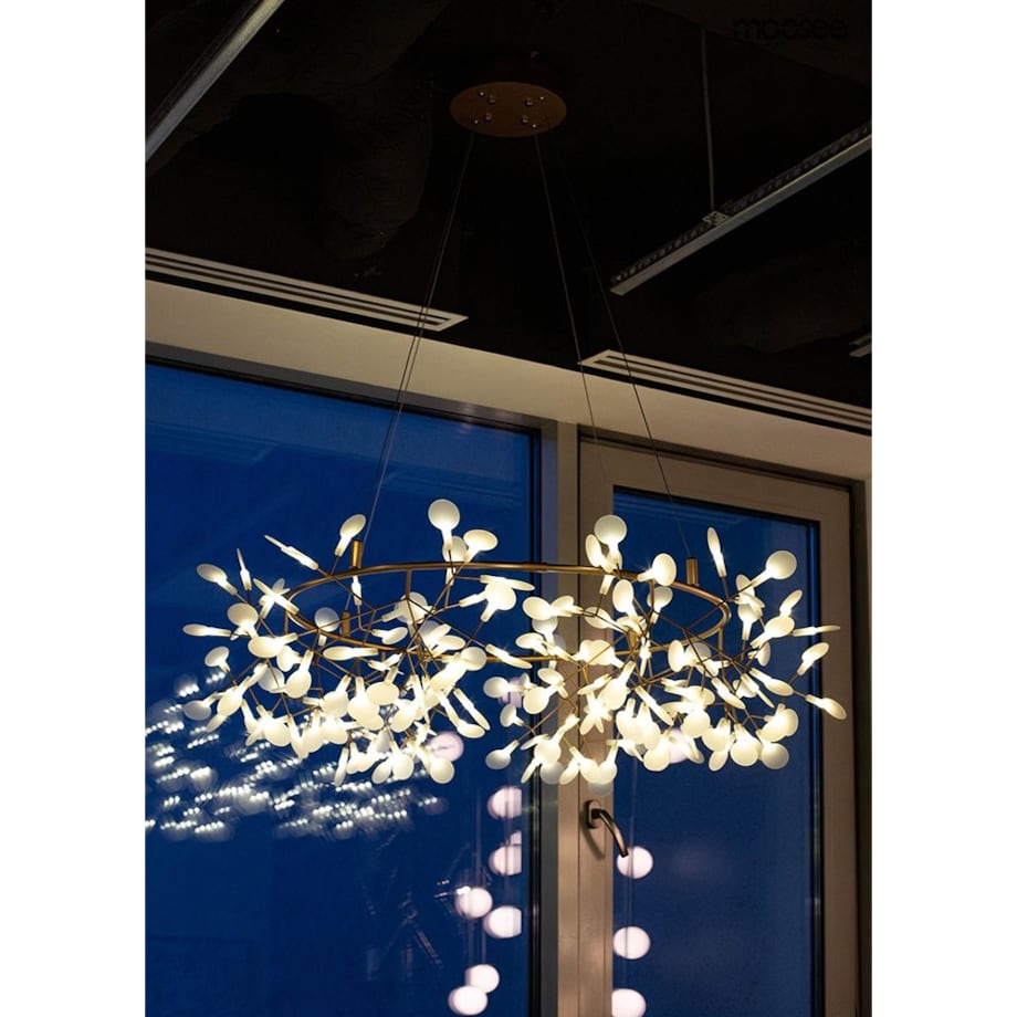 Lampa wisząca Flora MSE010100213 LED 48,6W miedziana