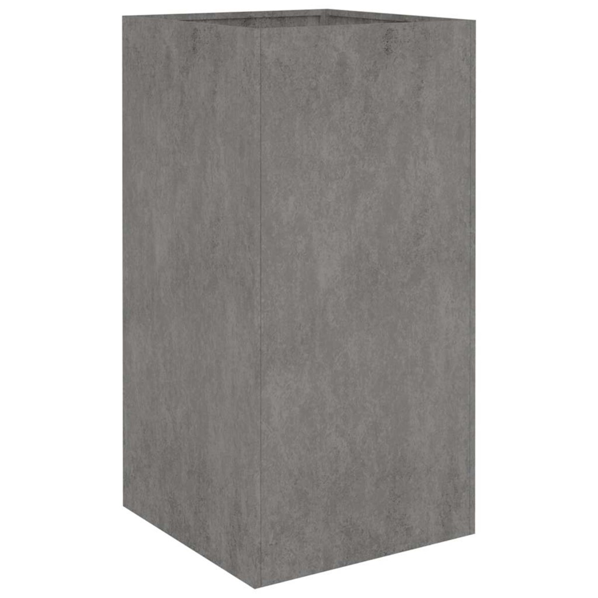 vidaXL Donica, 40x40x80 cm, stal kortenowska