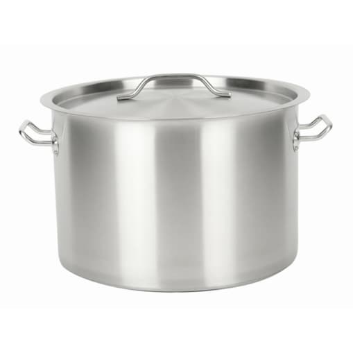 Garnek stalowy ze stali nierdzewnej gastro 23L 35x24 ROSSNER