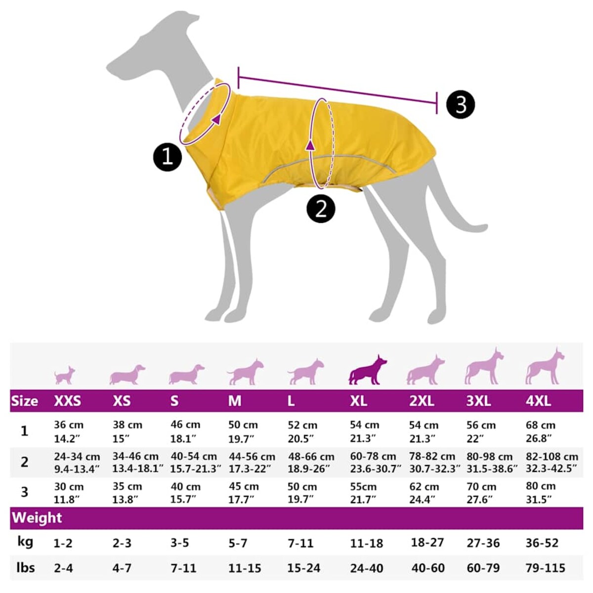 vidaXL Płaszcz przeciwdeszczowy dla psa z odblaskowymi paskami