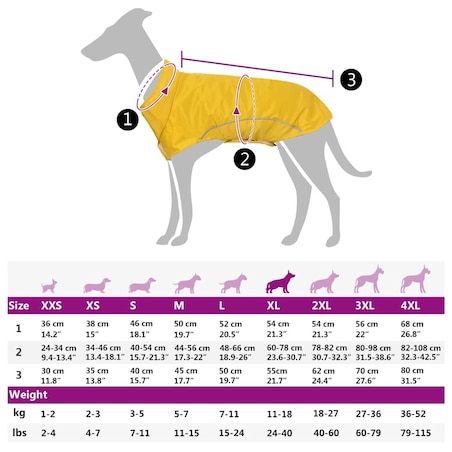 vidaXL Płaszcz przeciwdeszczowy dla psa z odblaskowymi paskami